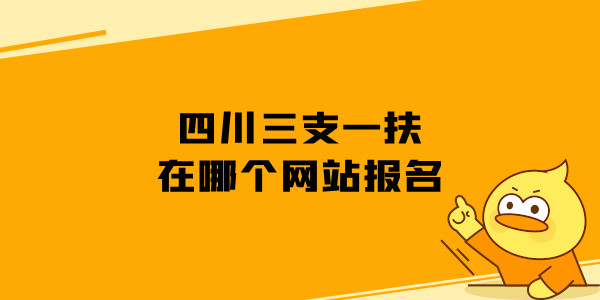 四川三支一扶在哪个网站报名