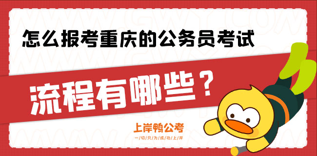 怎么报考重庆的公务员考试,流程有哪些？.